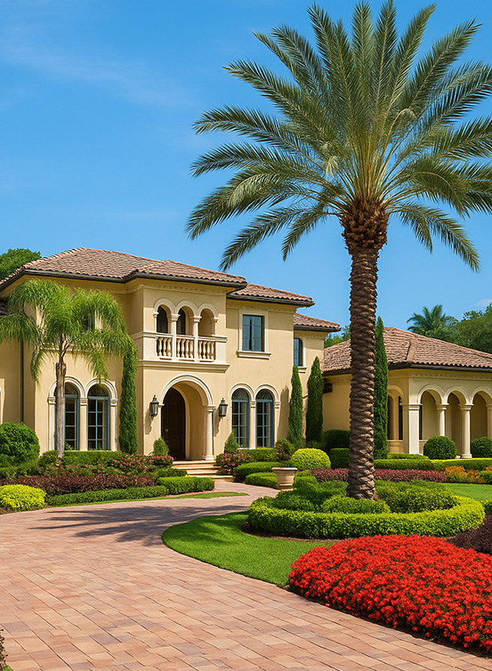 Luxury landscape contractors in Martin County transforming high-end properties